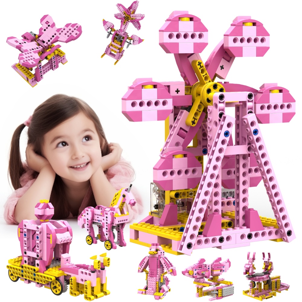 Stem Robotics Kit - 6~7세 여아용 로봇 G STEM 키트,