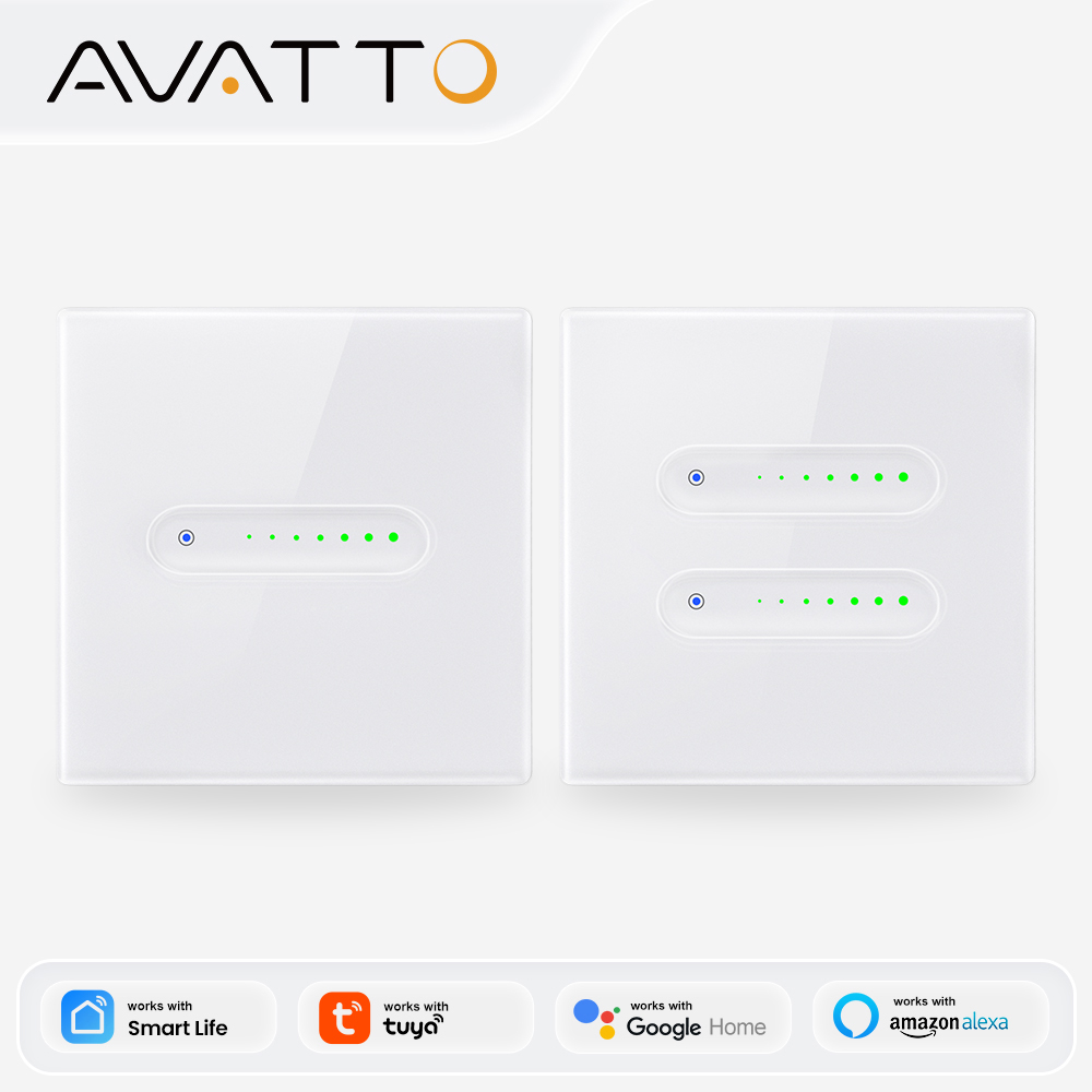 Smart Light Switch Wifi - AVATTO WiFi 1/2 Gang 스마트 디머