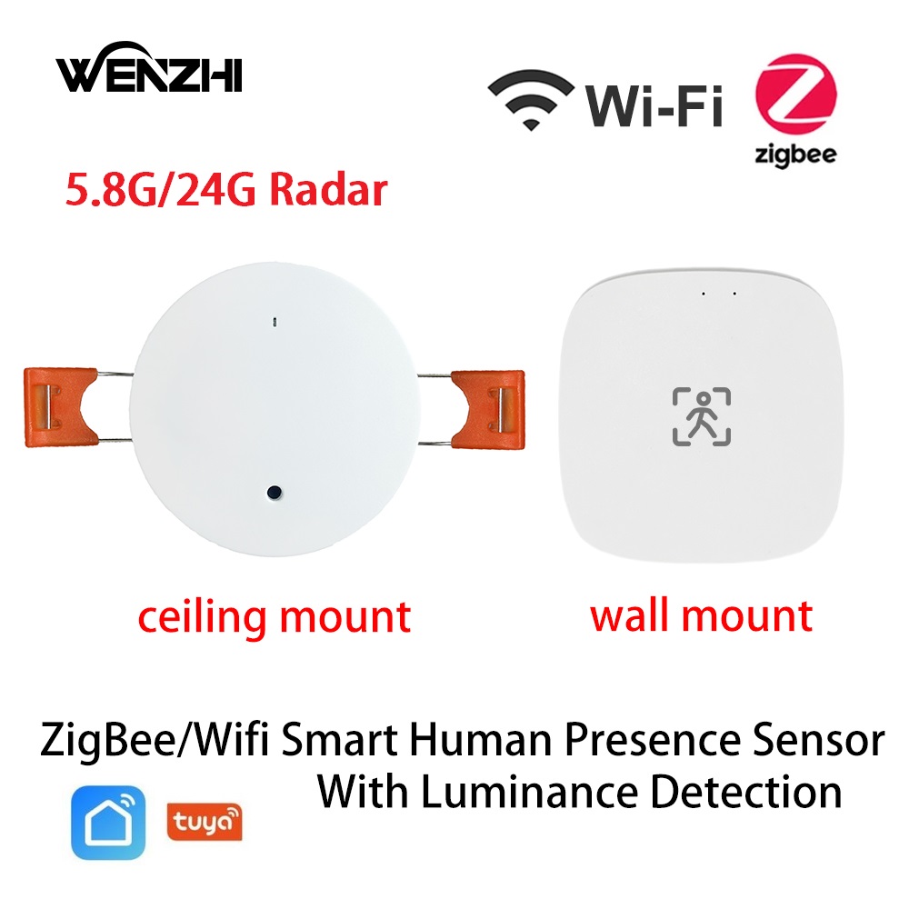 Smart Home Automation Kit - ZigBee Wifi MmWave 휘도/거리 감지 기능이
