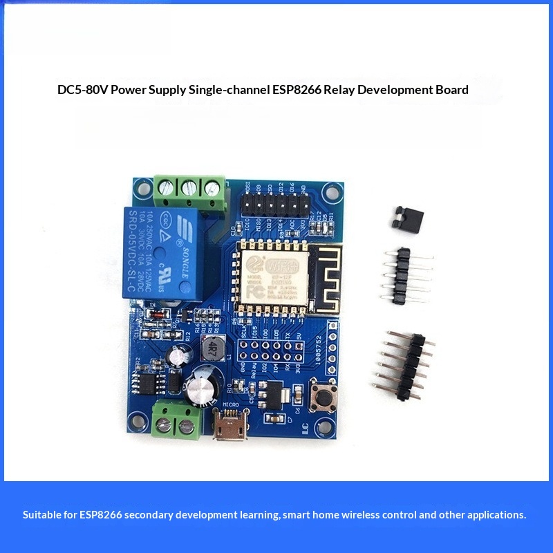 Esp8266 Relay Module - ESP8266 Wi-Fi 단일 채널 릴레이 모듈,