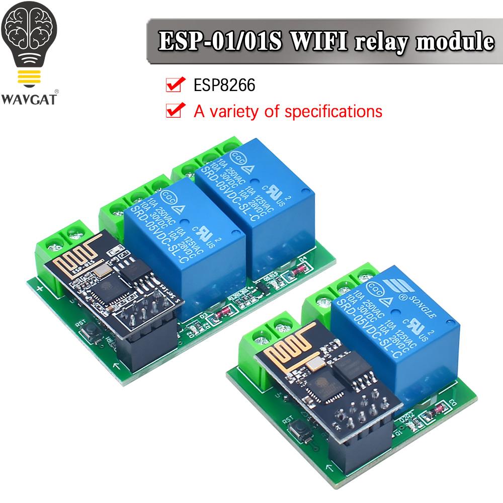 Esp8266 Relay Module - 듀얼 채널 WIFI 릴레이 모듈 ESP-01,