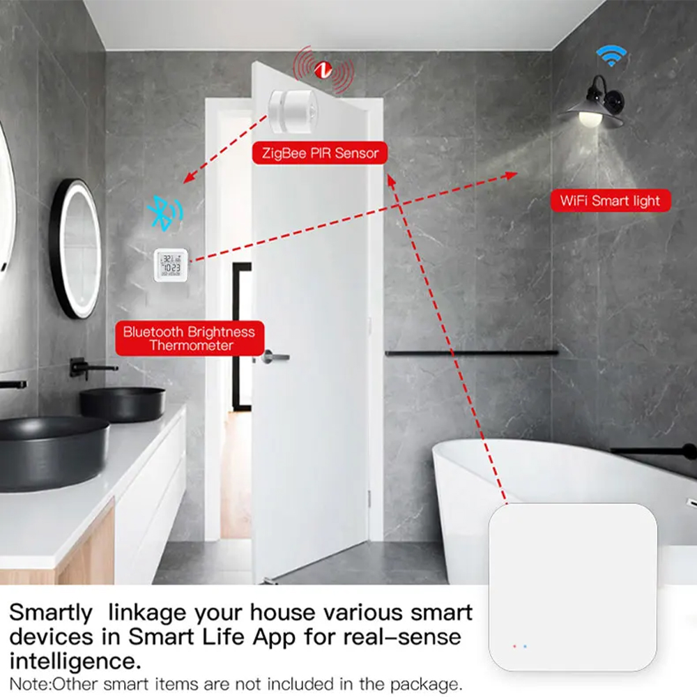 Tuya Zigbee 블루투스 멀티 모드 게이트웨이 허 - Smart Home Automation Kit 리뷰 및 가격