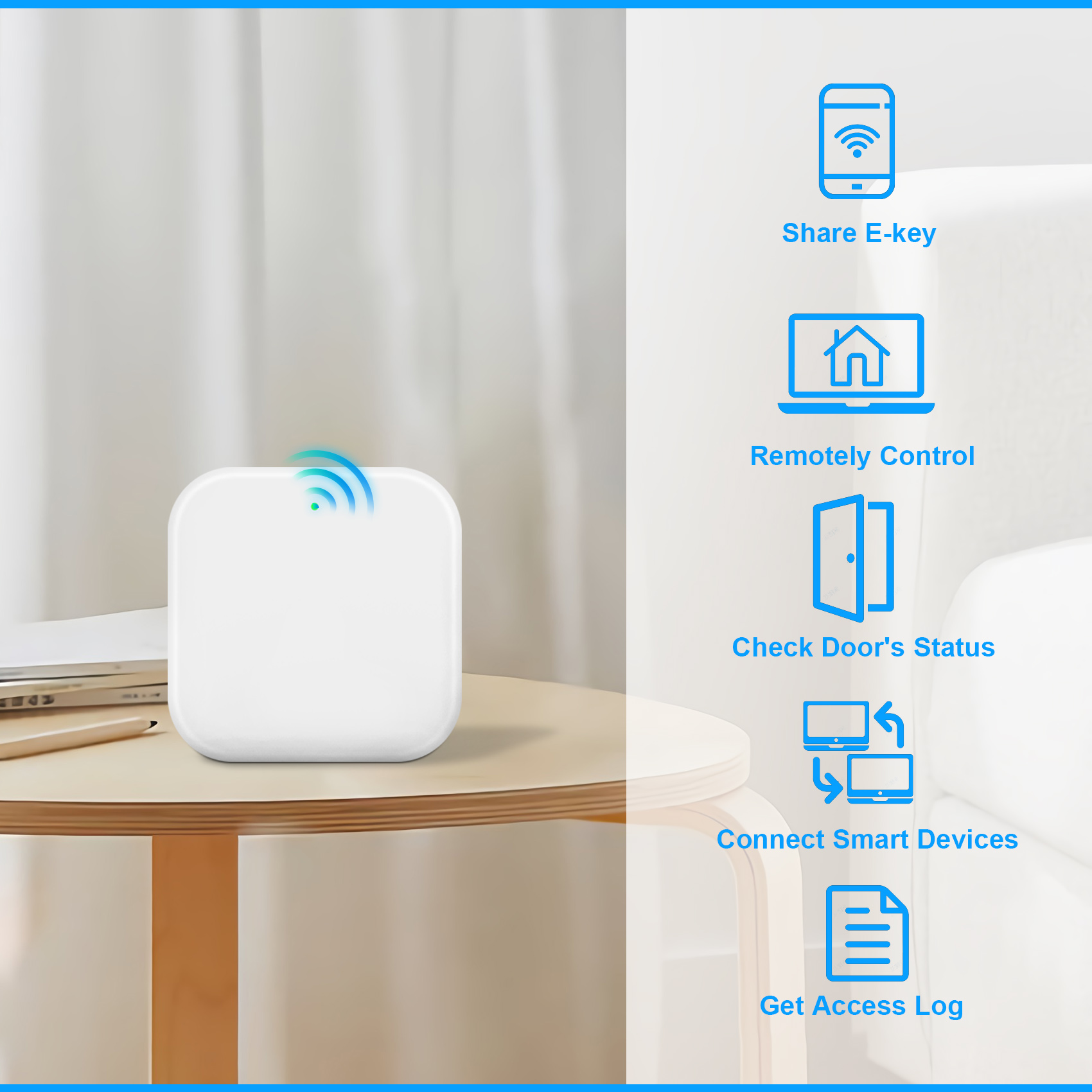 [인기 상품!] TT Lock 앱용 G2 게이트웨이,  - Smart Door Lock Wifi 리뷰 및 가격