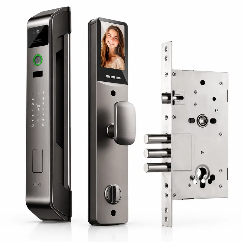러시아산 스플릿 8560 스마트 지문 인식 도어락, 카 - Smart Door Lock Wifi 리뷰 및 가격