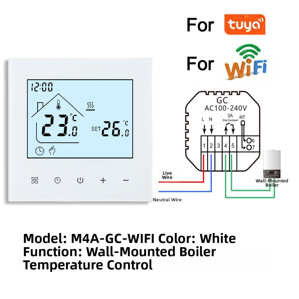 Tuya 앱과 연동하여 음성으로 제어할 수 있는 Wi- - Wifi Thermostat 리뷰 및 가격