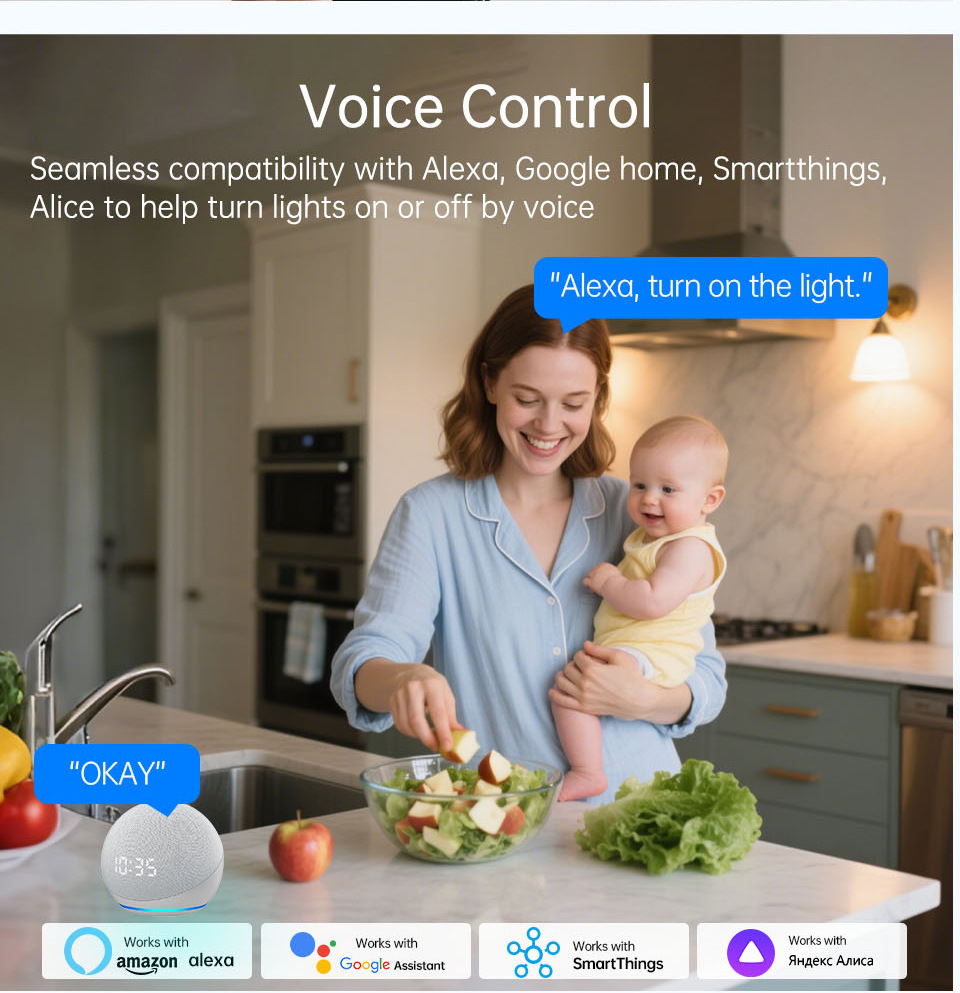 1 2 3 4 갱 와이파이 RF 433mhz 터치 벽  - Smart Light Switch Wifi 리뷰 및 가격