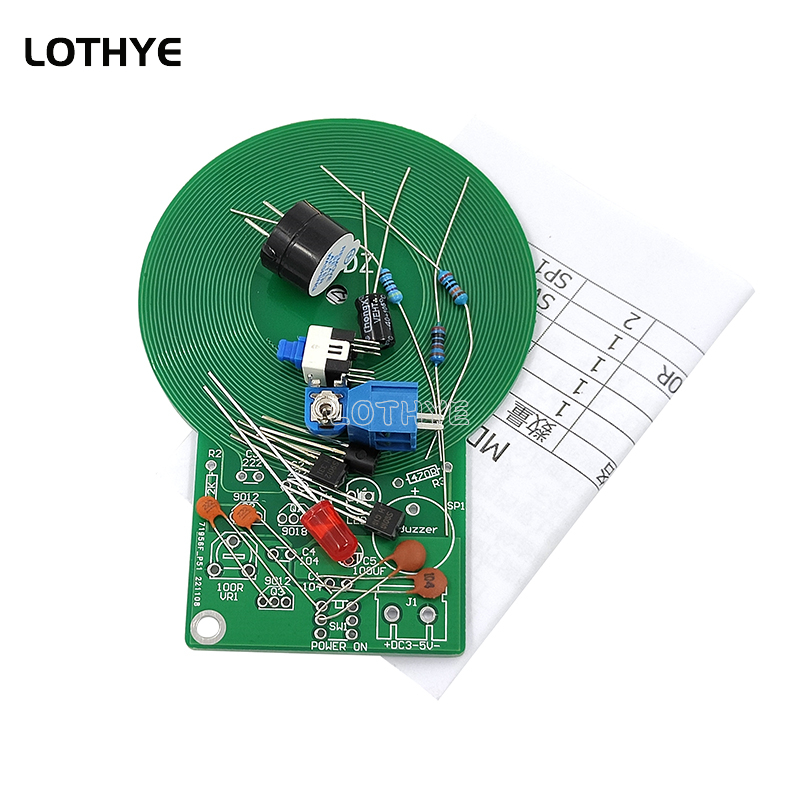 DC 3V-5V 금속 탐지기 키트 DIY 전자 키트 6 - Electronics Project Kit 리뷰 및 가격