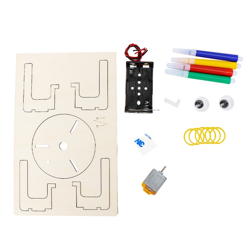 DIY 전기 진동 그래피티 로봇 STEM 과학 실험 장 - Stem Robotics Kit 리뷰 및 가격