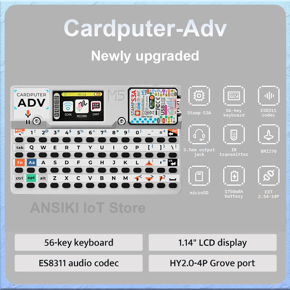M5Stack Cardputer-Adv 프로그래머블 카 - Electronics Project Kit 리뷰 및 가격