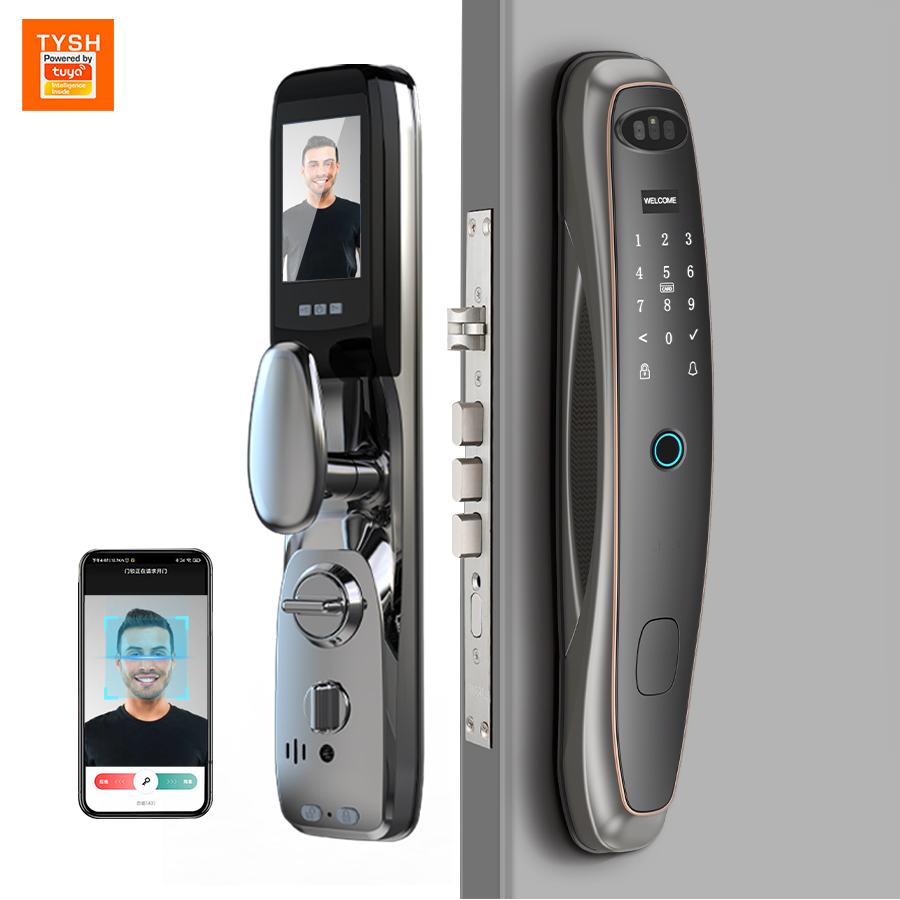 투야 와이파이 카메라 스마트 도어락 3D 얼굴인식 디지 - Smart Door Lock Wifi 리뷰 및 가격