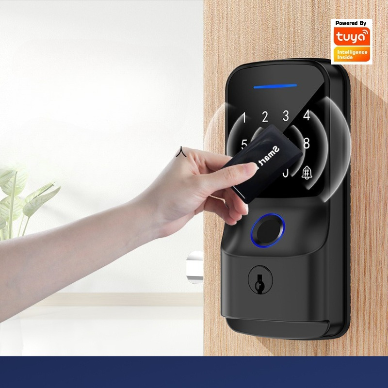 자동 잠금 기능이 있는 스마트 비밀번호 잠금장치, Tu - Smart Door Lock Wifi 리뷰 및 가격