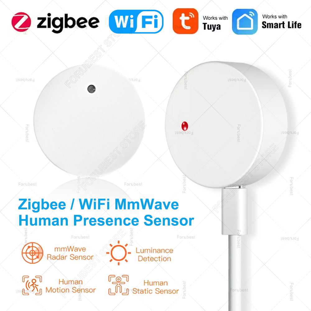 ZigBee Wifi MmWave 인간 존재 모션 센서 - Smart Home Automation Kit 리뷰 및 가격