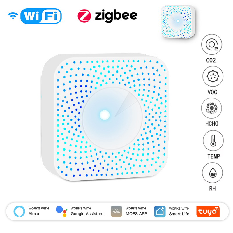 Tuya ZigBee/WiFi 공기질 감지기 PM2.5 - Wifi Thermostat 리뷰 및 가격